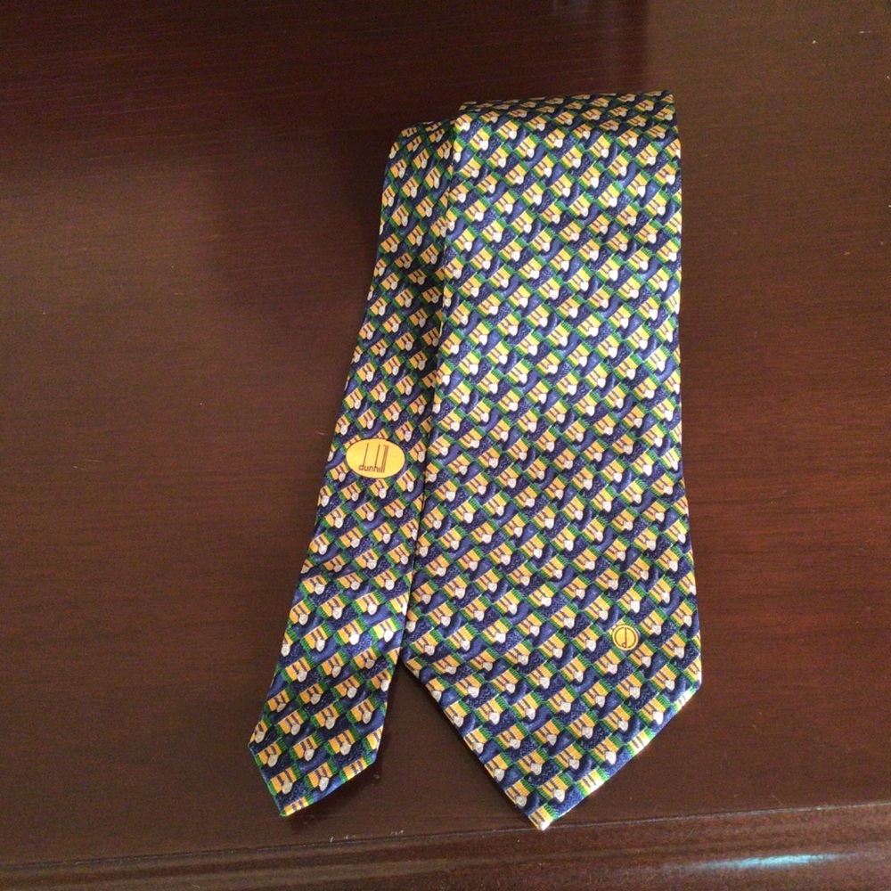 Men’s Dunhill silk necktie